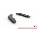 Heck Ansatz Flaps Diffusor V.1 für0 BMW 1er M-Paket / M135i F40 schwarz Hochglanz