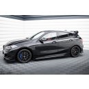 Seitenschweller Ansatz für BMW M135i M-Performance F40 schwarz Hochglanz