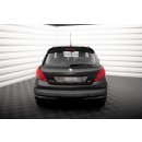 Spoiler CAP für Peugeot 207 Sport schwarz Hochglanz