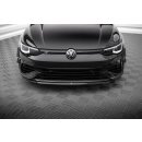 Front Ansatz V.7 für Volkswagen Golf R Mk8 schwarz...