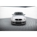 Front Ansatz V.1 für BMW 1er M-Paket E82 schwarz...