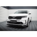 Front Ansatz für Kia Sorento Mk4 schwarz Hochglanz