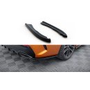 Heck Ansatz Flaps Diffusor V.1 für BMW M440I G22 schwarz Hochglanz