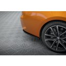 Heck Ansatz Flaps Diffusor V.1 für BMW M440I G22 schwarz Hochglanz