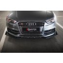 Front Flaps Audi S3 / A3 S-Line Limousine 8V schwarz Hochglanz