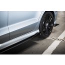 Side Flaps Audi S3 / A3 S-Line Limousine 8V schwarz Hochglanz