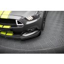 Front Flaps Ford Mustang GT Mk6  schwarz Hochglanz