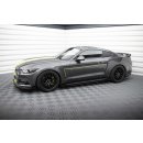 Side Flaps Ford Mustang GT Mk6  schwarz Hochglanz