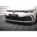 Front Ansatz V.7 für Volkswagen Golf GTI Mk8 schwarz Hochglanz