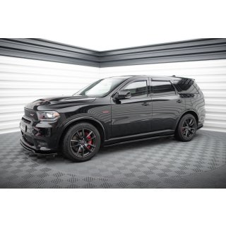 Seitenschweller Ansatz für Dodge Durango SRT Mk3  schwarz Hochglanz