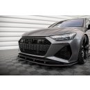 Set of Carbon Fiber Splitters Audi RS6 C8 schwarz matt