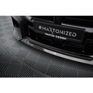 Set of Carbon Fiber Splitters BMW M2 G87 schwarz matt