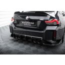 Set of Carbon Fiber Splitters BMW M2 G87 schwarz matt