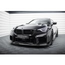 Set of Carbon Fiber Splitters BMW M2 G87 schwarz matt