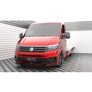 Front Ansatz V.1 für Volkswagen Crafter Mk2 schwarz Hochglanz