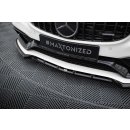 Front Ansatz V.2 für Mercedes-AMG C63 Limousine / Kombi W205 / S205 schwarz Hochglanz