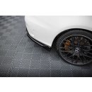 Mittlerer Diffusor Heck Ansatz DTM Look für Mercedes-AMG C63 Limousine / Kombi W205 / S205 schwarz Hochglanz