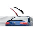 Spoiler CAP für Volkswagen Passat Limousine R-Line Mk8 schwarz Hochglanz