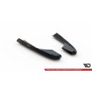 Heck Ansatz Flaps Diffusor V.2 für Audi RS3 Limousine 8V Facelift schwarz Hochglanz