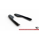 Heck Ansatz Flaps Diffusor V.2 für Audi RS3 Limousine 8V Facelift schwarz Hochglanz