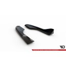 Heck Ansatz Flaps Diffusor V.3 für Audi RS3 Limousine 8V Facelift schwarz Hochglanz