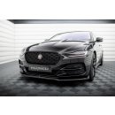 Front Ansatz V.1 für Jaguar XE X760 Facelift schwarz Hochglanz