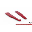 Heck Ansatz Flaps Diffusor V.2 für Ford Mustang Mk6 Facelift schwarz Hochglanz