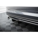 Mittlerer Diffusor Heck Ansatz DTM Look für Skoda Kodiaq Sportline Mk1 Facelift schwarz Hochglanz