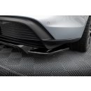 Mittlerer Diffusor Heck Ansatz DTM Look für Porsche Taycan / Taycan 4 / Taycan 4S / Taycan GTS Mk1  schwarz Hochglanz