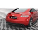 Spoiler CAP für Audi TT 8J schwarz Hochglanz