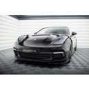 Front Ansatz V.2 für Porsche Panamera E-Hybrid 971 schwarz Hochglanz