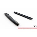 Heck Ansatz Flaps Diffusor V.4 für Skoda Octavia RS Mk4 schwarz Hochglanz