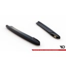 Heck Ansatz Flaps Diffusor V.4 für Skoda Octavia RS Mk4 schwarz Hochglanz