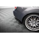 Heck Ansatz Flaps Diffusor für Mazda MX5 NC (Mk3) schwarz Hochglanz