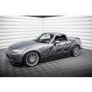 Seitenschweller Ansatz für Mazda MX5 NC (Mk3) schwarz Hochglanz