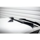 Höher Spoiler CAP für 3D Peugeot 408 Mk1 schwarz Hochglanz