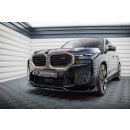 Front Ansatz V.1 für BMW XM G09 schwarz Hochglanz