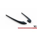 Heck Ansatz Flaps Diffusor V.3 für BMW 5er M-Paket F10 schwarz Hochglanz