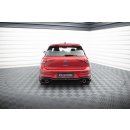 Diffusor Heck Ansatz für + Endschalldampfer Sportauspuff Attrappe Volkswagen Golf GTE Mk8