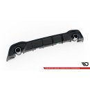 Diffusor Heck Ansatz für + Endschalldampfer Sportauspuff Attrappe Volkswagen Golf GTE Mk8