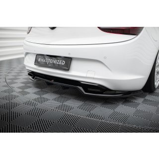 Mittlerer Diffusor Heck Ansatz DTM Look für Opel Cascada schwarz Hochglanz