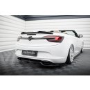 Mittlerer Diffusor Heck Ansatz DTM Look für Opel Cascada schwarz Hochglanz