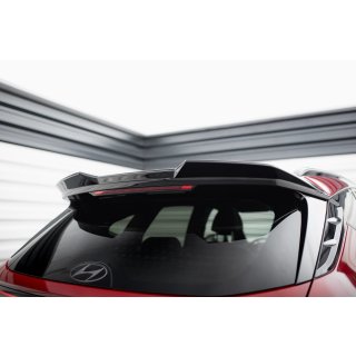 Spoiler CAP für 3D Hyundai Tucson N-Line Mk4 schwarz Hochglanz