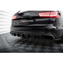 Diffusor Heck Ansatz für Audi A6 Avant C7...