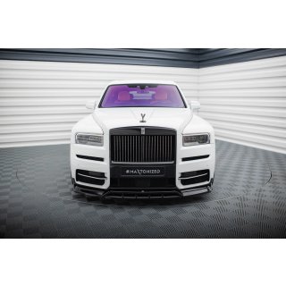 Front Ansatz für Rolls Royce Cullinan schwarz Hochglanz