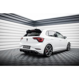 Diffusor Heck Ansatz für Volkswagen Polo GTI Mk6 Facelift