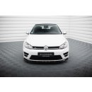 Front Ansatz V.5 für Volkswagen Golf R Mk7 schwarz...