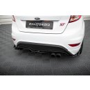 Heck Ansatz Flaps Diffusor V.3 +Flaps für Ford Fiesta ST Mk7 Facelift