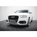 Front Ansatz V.2 für Audi Q3 S-line 8U schwarz Hochglanz