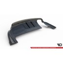 Hinten Splitter (mit einem vertikalem balken) Audi Q3 S-line 8U schwarz Hochglanz